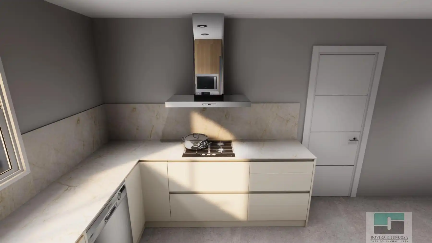 Kitchen of Houses for rent in Castelldefels  with Air Conditioner, Heating and Parquet flooring