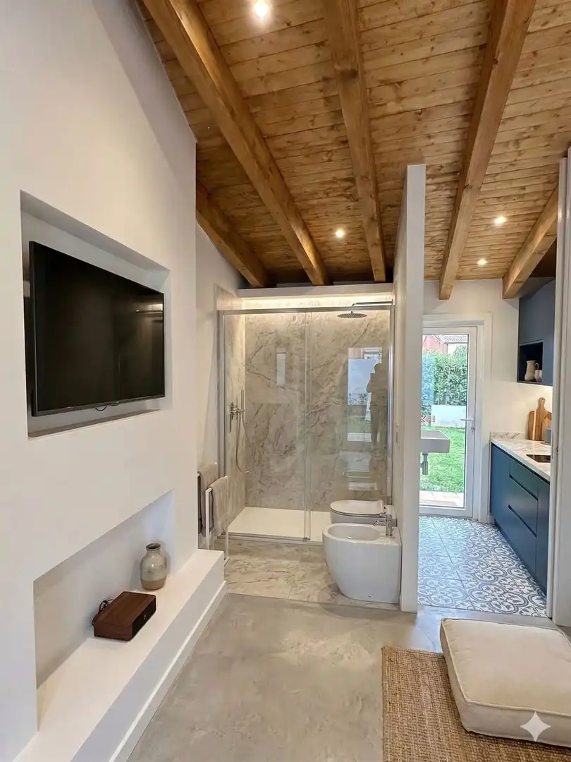 Bathroom of Houses for sale in Cudillero  with Heating and Swimming Pool