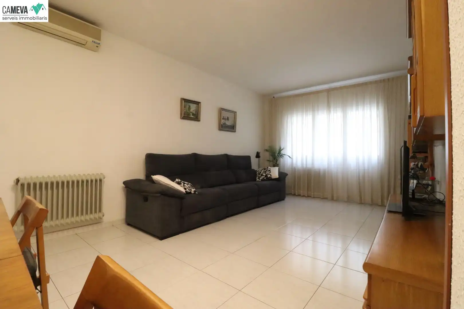 Sala de estar de Planta baja en venta en Sabadell con Aire acondicionado, Calefacción y Terraza
