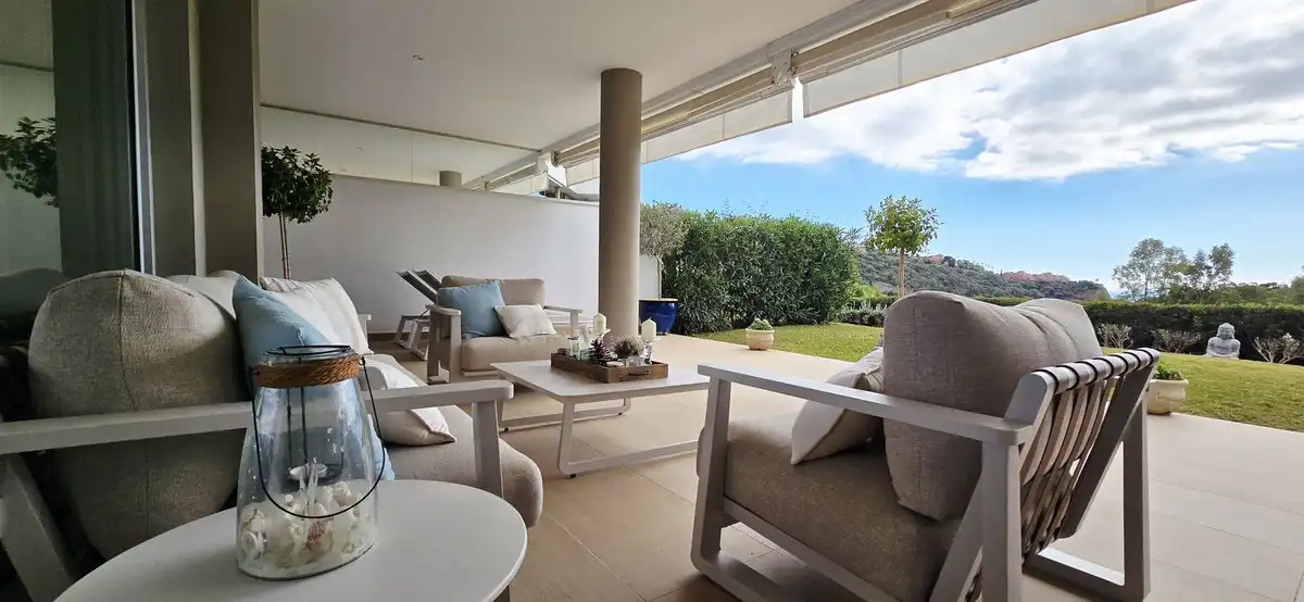 Terrace of Flat for sale in Benahavís  with Air Conditioner, Terrace and Storage room