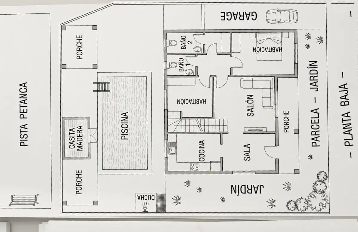 Chalet con piscina en venta en Calle PITERAS, imagen 36