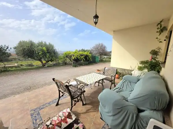 Terraza de Finca rústica en venta en Pulpí con Aire acondicionado, Jardín privado y Parquet