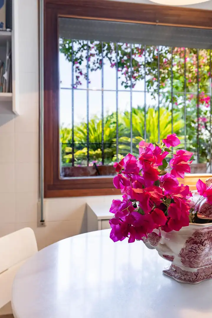 Garden of Houses for sale in Rocafort  with Air Conditioner, Heating and Private garden