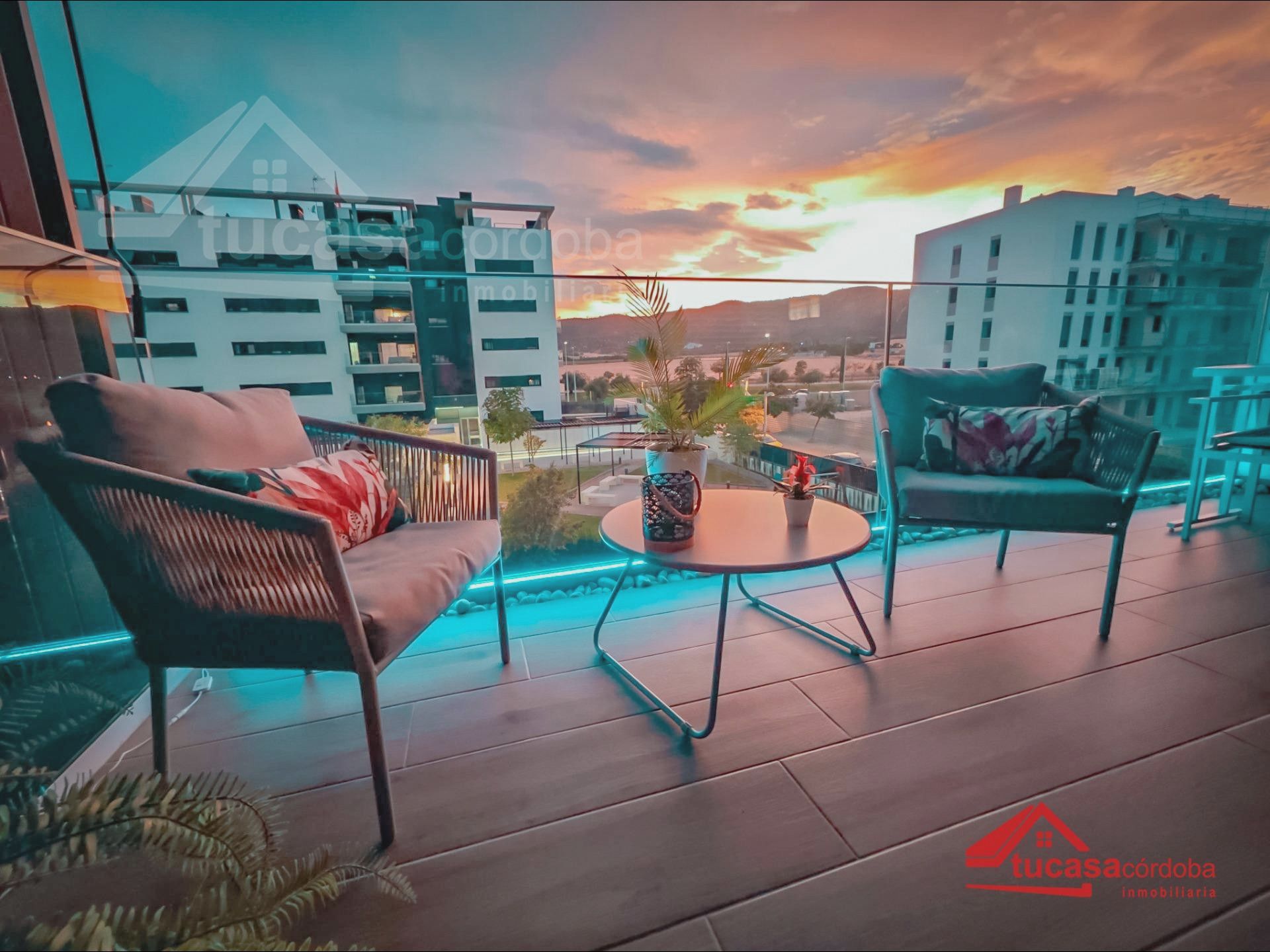 Terrace of Flat for sale in  Córdoba Capital  with Air Conditioner, Parquet flooring and Terrace