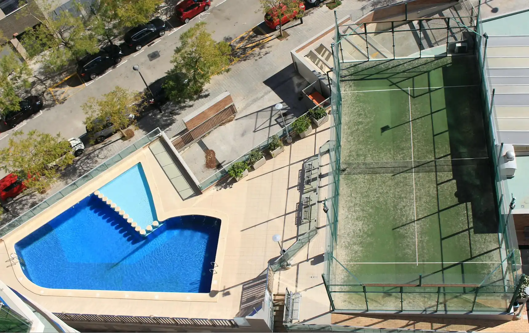 Schwimmbecken von Wohnung zur Miete in Valencia mit Klimaanlage, Heizung und Möbliert