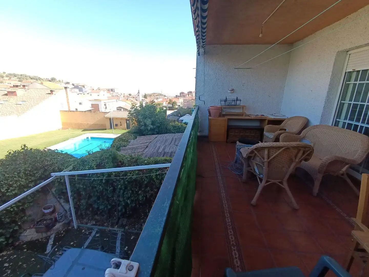 Terraza de Casa adosada en venta en El Molar (Madrid) con Calefacción, Jardín privado y Terraza