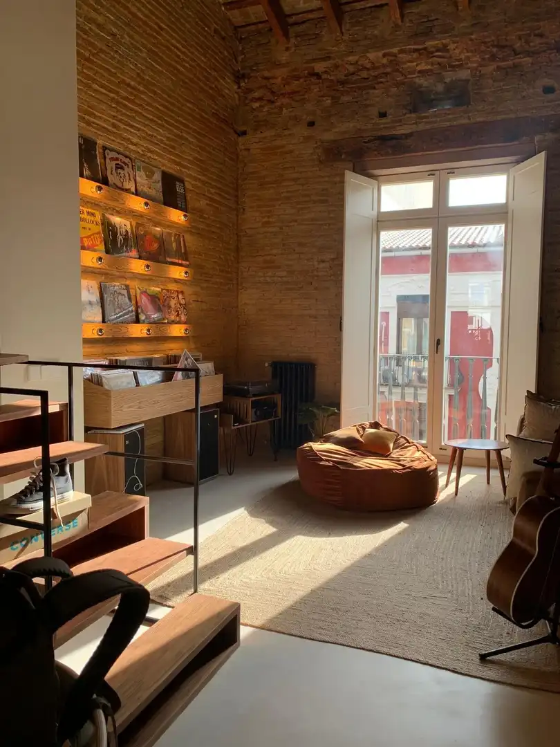 Living room of Attic for rent in Valencia  with Heating, Terrace and Storage room
