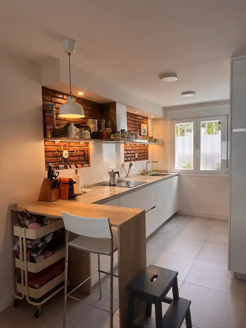 Cocina de Casa o chalet en venta en  Madrid Capital con Aire acondicionado y Balcón