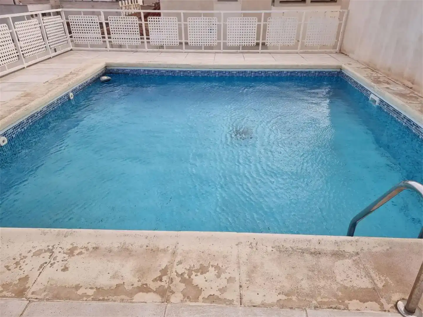 Schwimmbecken von Wohnung zur Miete in Garrucha mit Klimaanlage und Schwimmbad