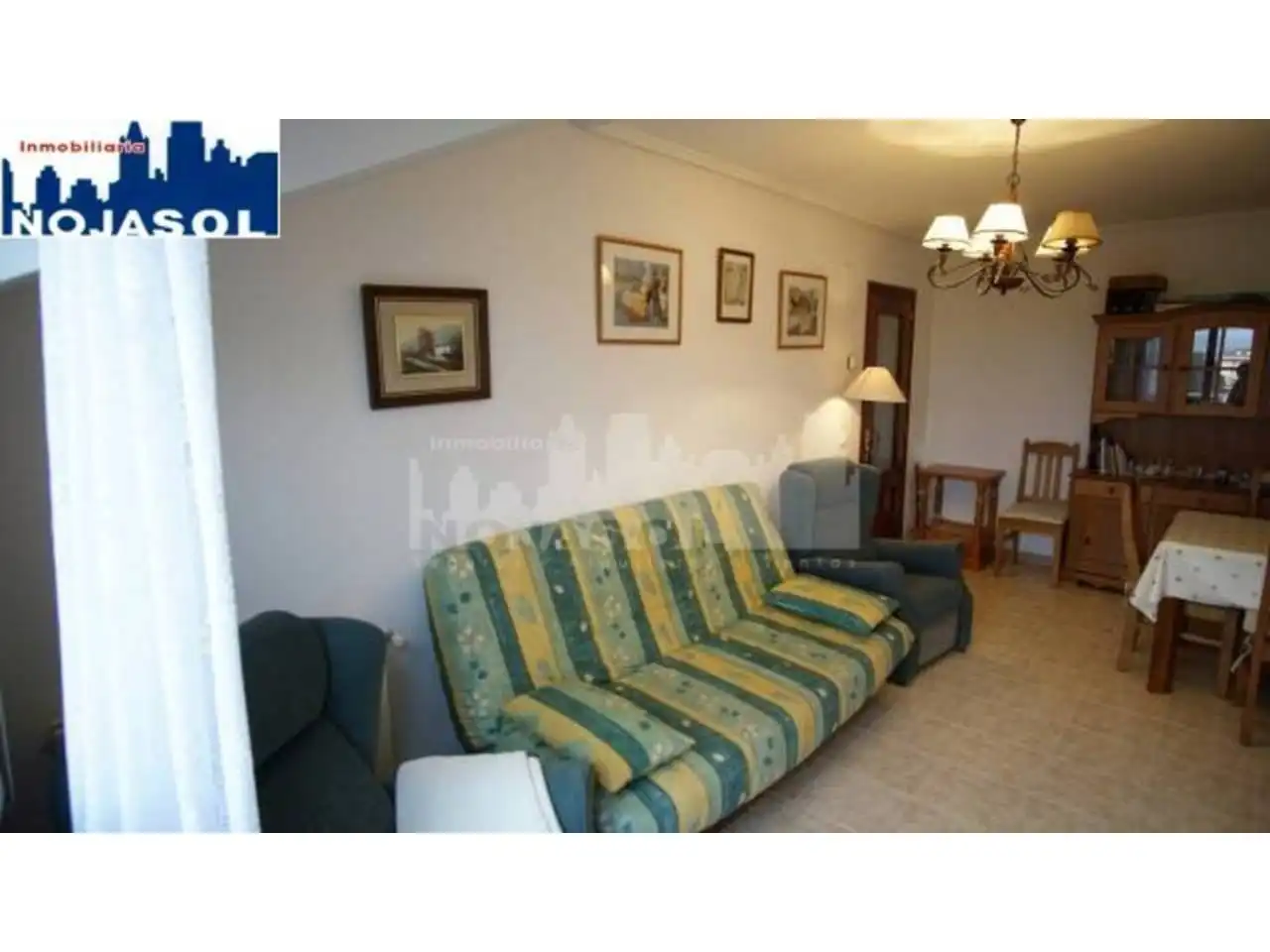 Living room of Flat for rent in Noja  with Heating, Terrace and Furnished