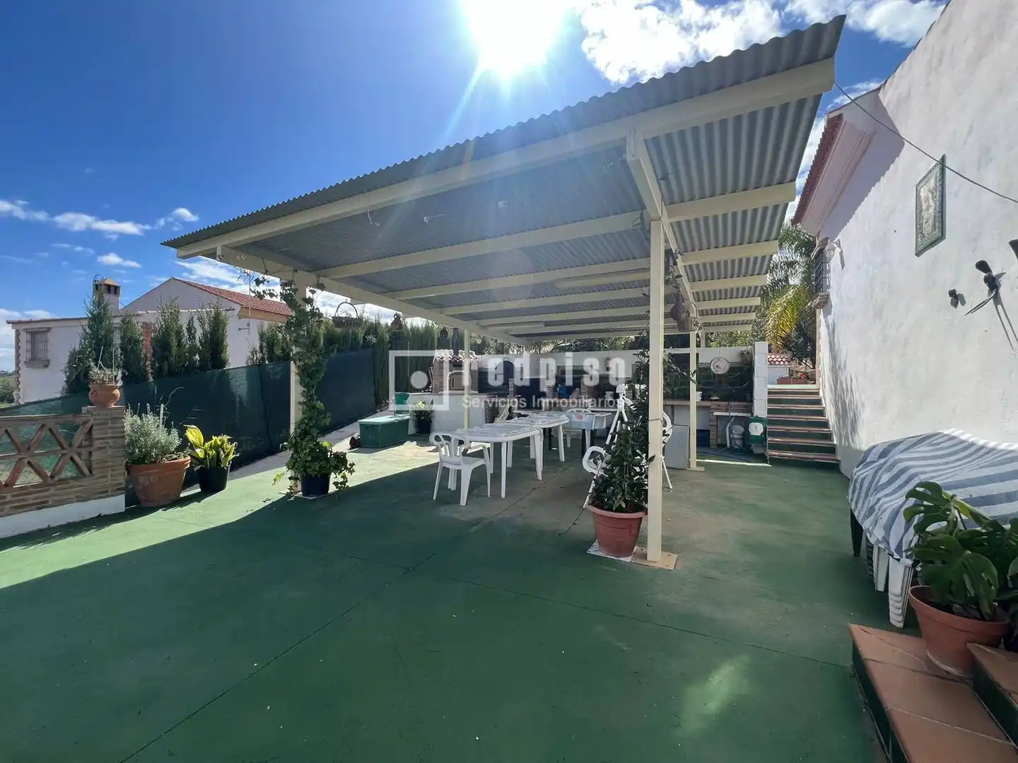 Terrassa de Casa o xalet en venda en Monda amb Calefacció, Jardí privat i Terrassa