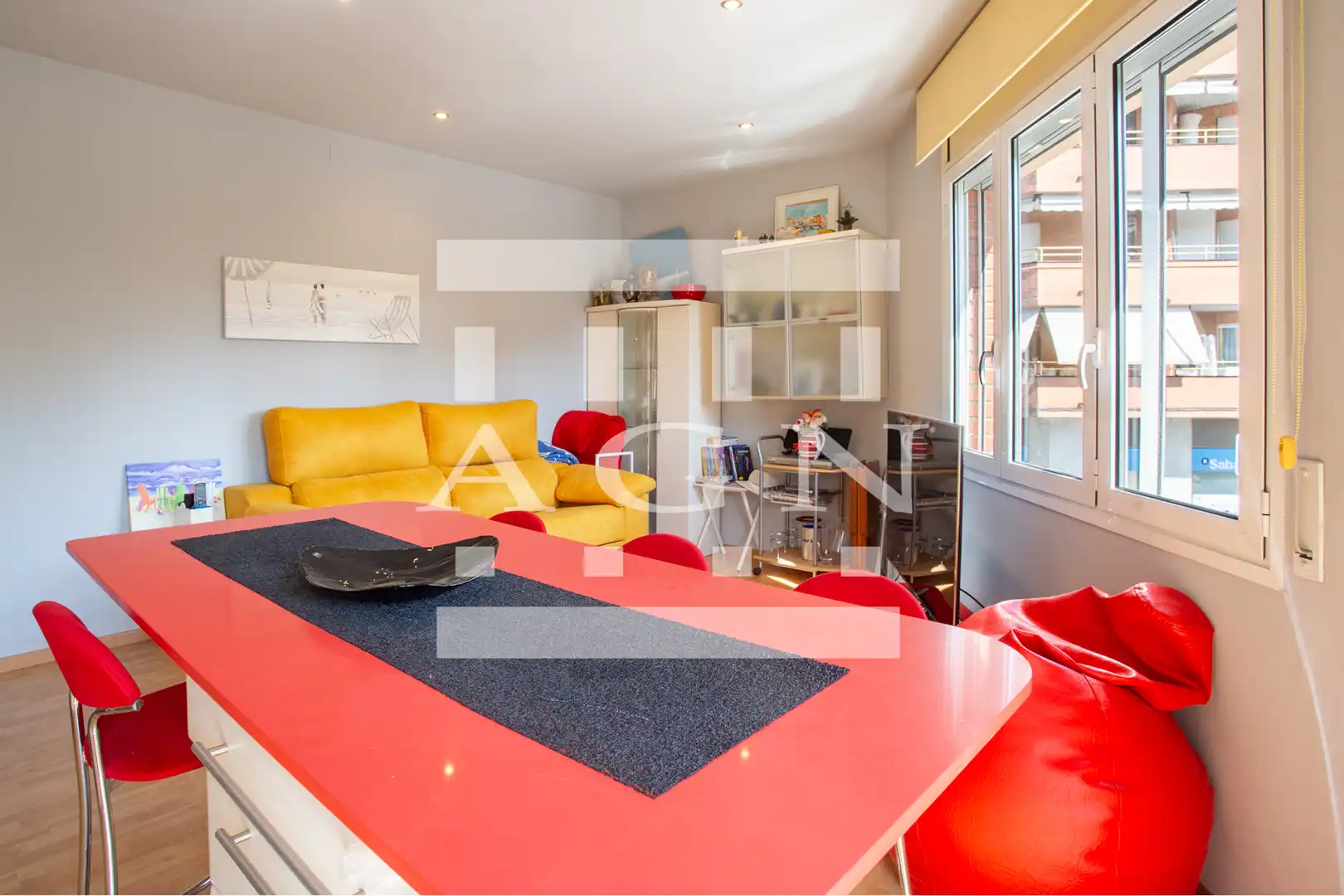 Sala de estar de Piso en venta en Cambrils con Aire acondicionado, Calefacción y Parquet