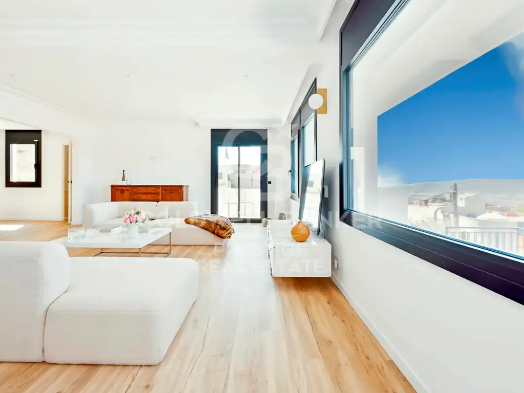 Living room of Houses for sale in Esplugues de Llobregat