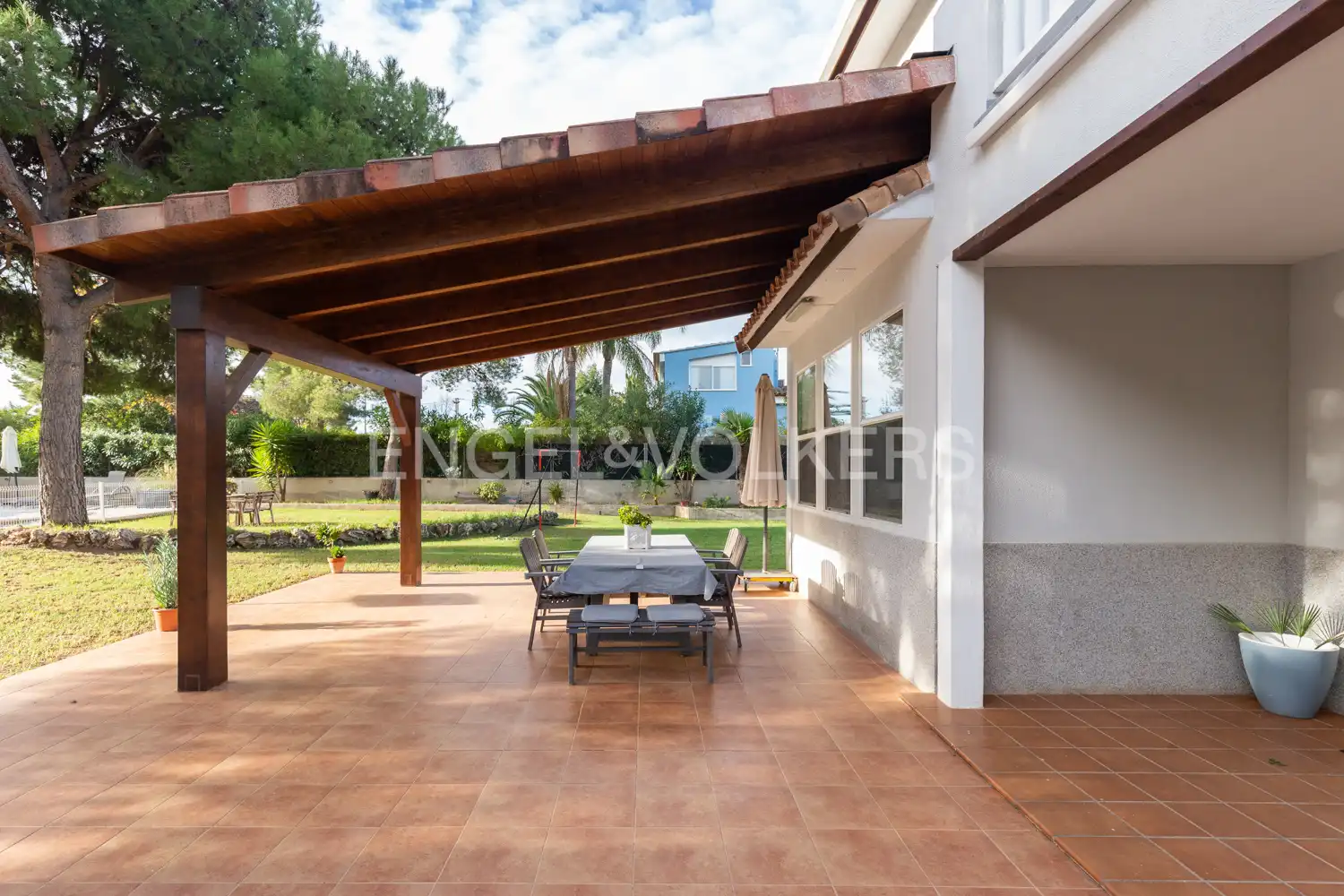 Terraza de Casa o chalet de alquiler en Serra con Calefacción, Jardín privado y Parquet