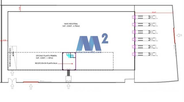 Nave industrial en Alquiler en Base Aérea
