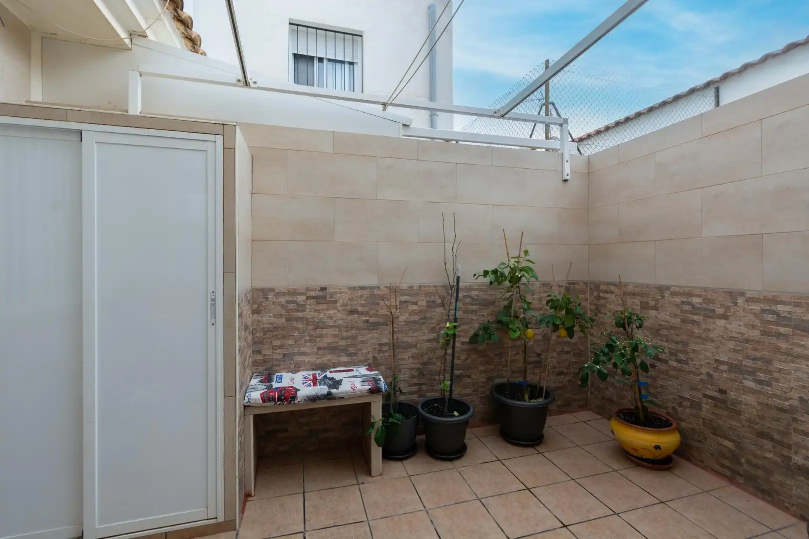 Terrassa de Casa o xalet en venda en Cartagena amb Aire condicionat, Calefacció i Jardí privat