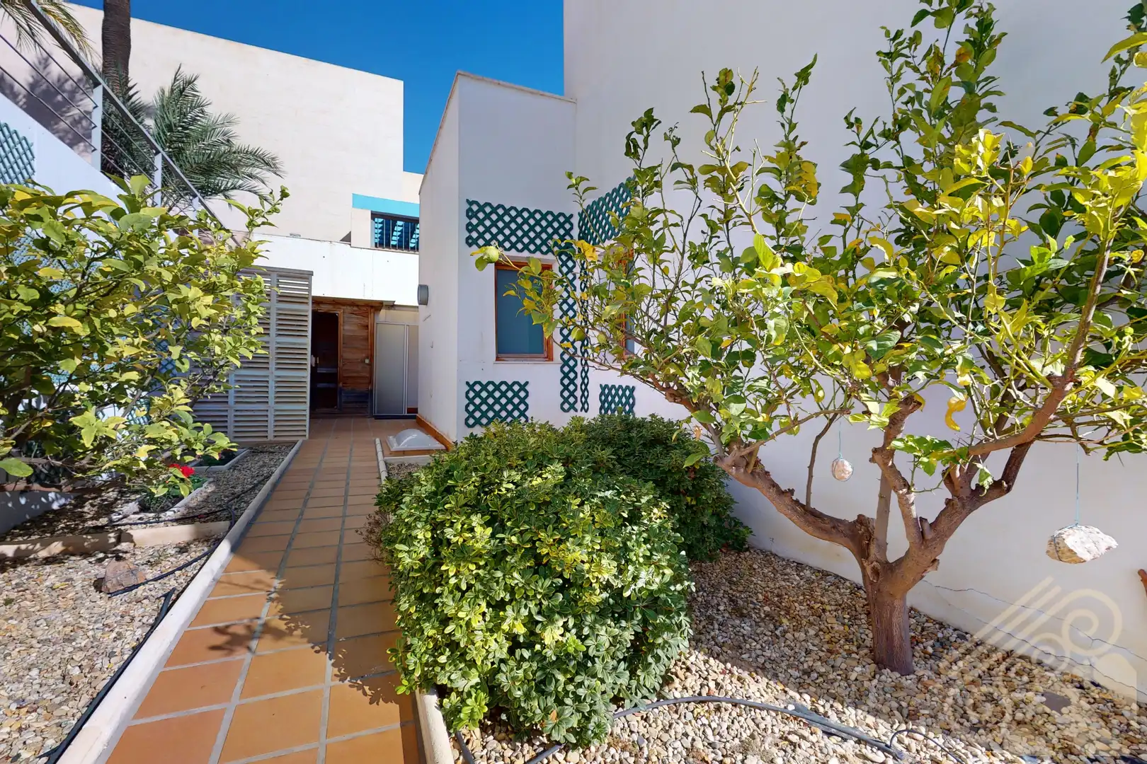 Vista exterior de Casa o chalet en venta en Mojácar con Aire acondicionado, Jardín privado y Parquet