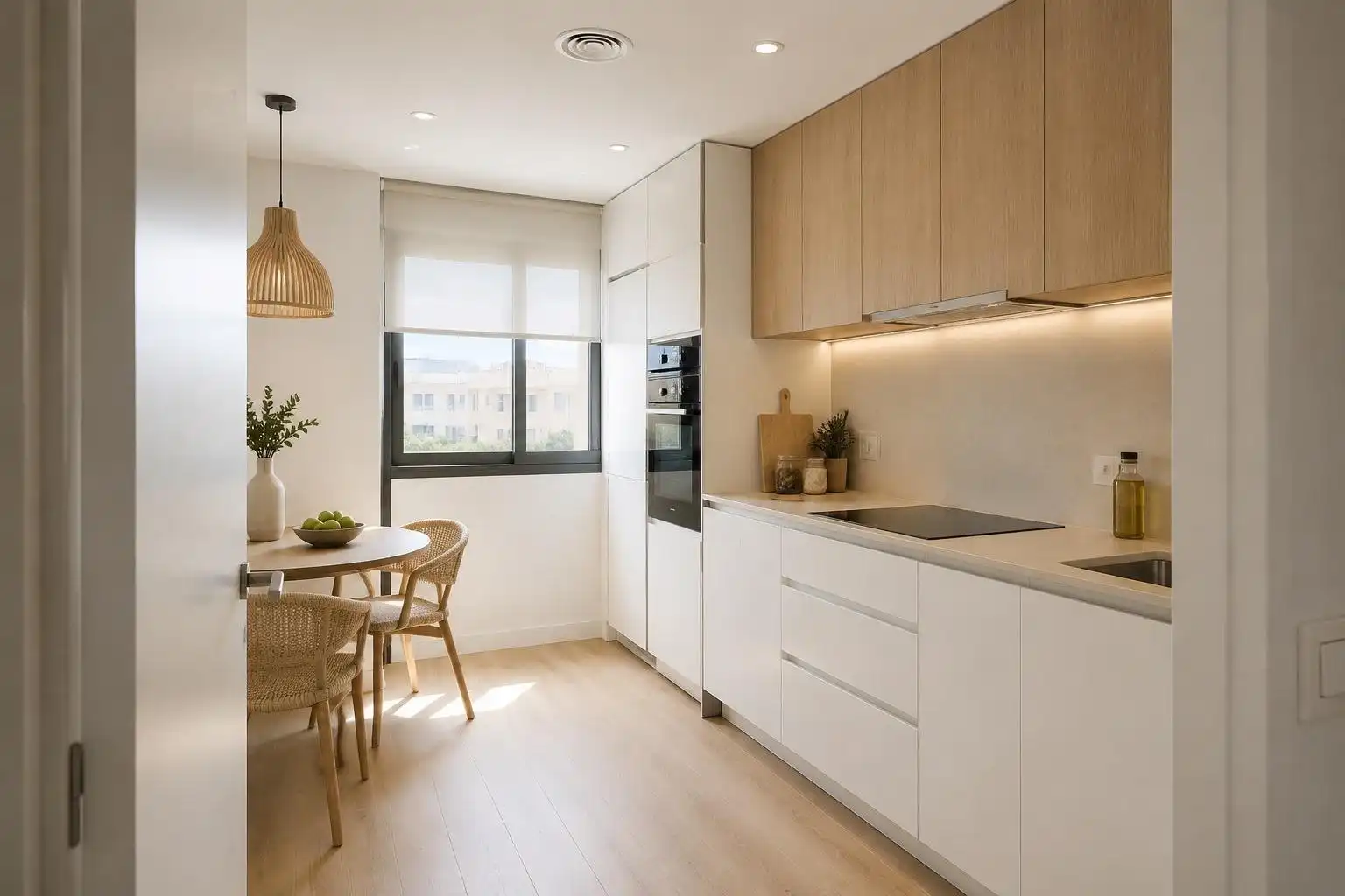 Cocina de Piso en venta en Alcantarilla con Jardín privado y Trastero
