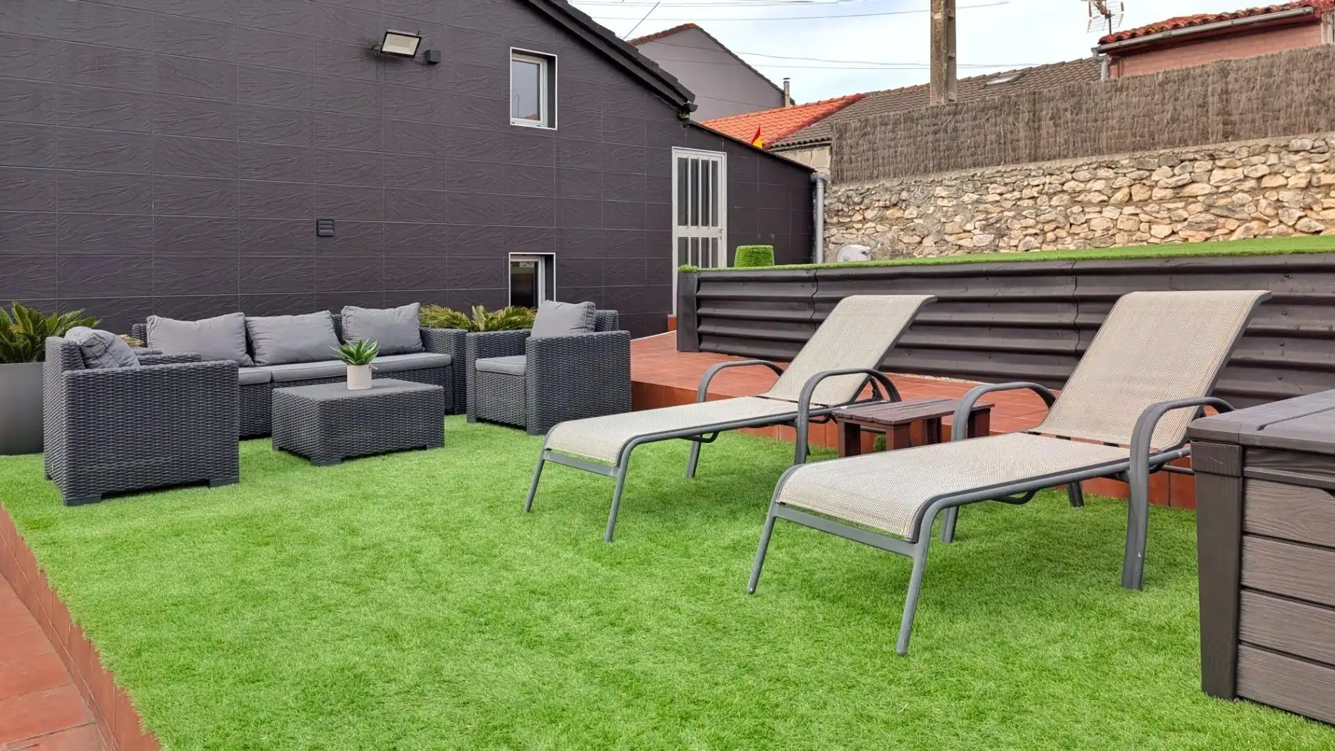 Terraza de Casa o chalet en venta en Santander con Calefacción, Jardín privado y Trastero