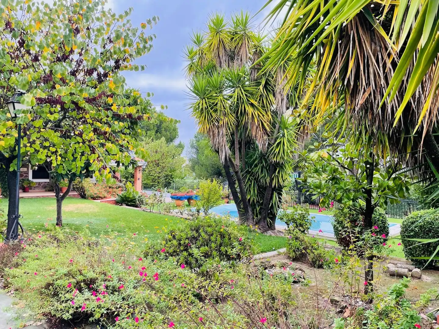 Jardín de Casa o chalet en venta en Casar de Cáceres con Aire acondicionado, Jardín privado y Terraza
