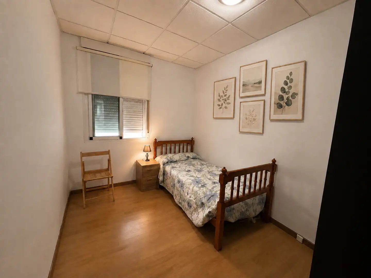 Bedroom of Flat for sale in A Pobra de Trives   with Heating, Furnished and Oven