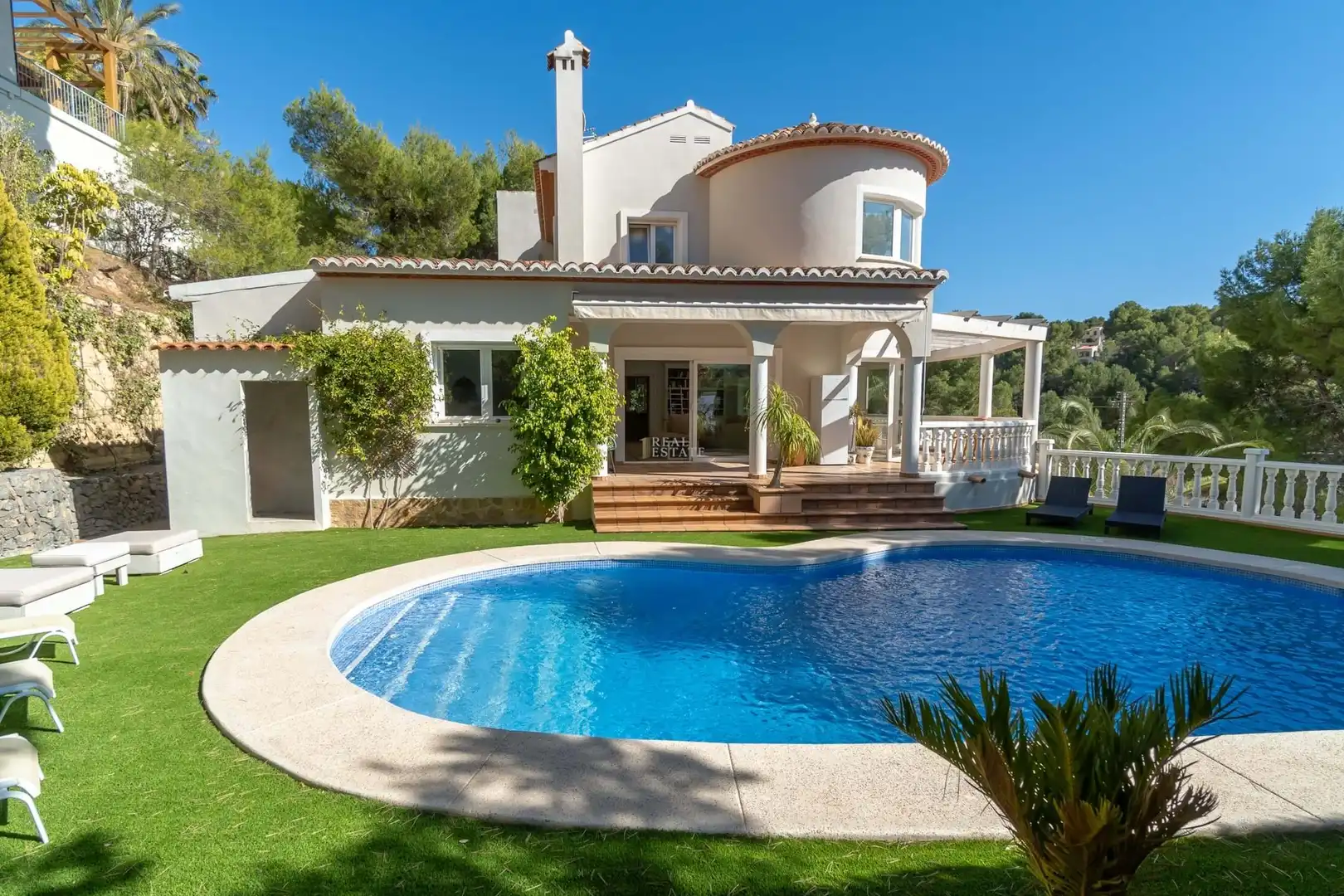 Jardín de Casa o chalet en venta en Altea con Aire acondicionado, Calefacción y Terraza