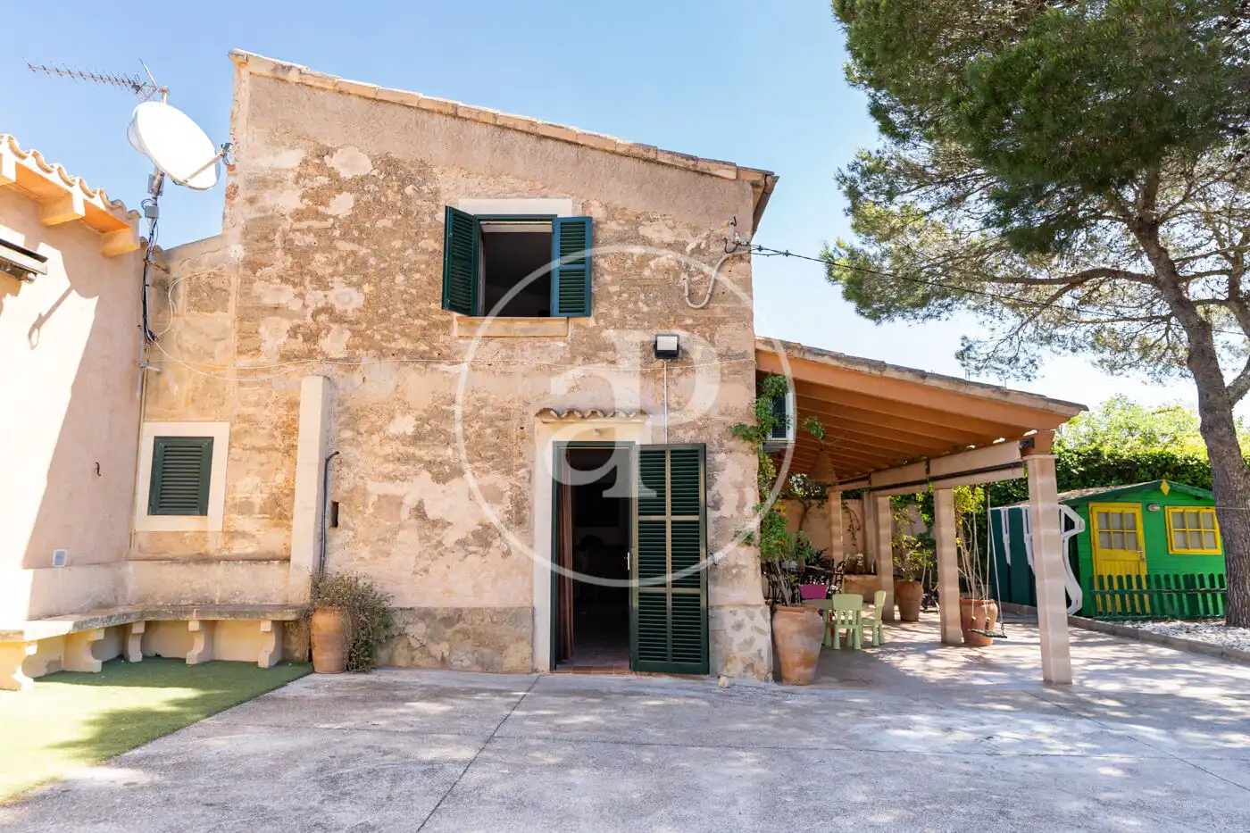 Vista exterior de Casa o chalet en venta en Campos con Aire acondicionado, Calefacción y Jardín privado