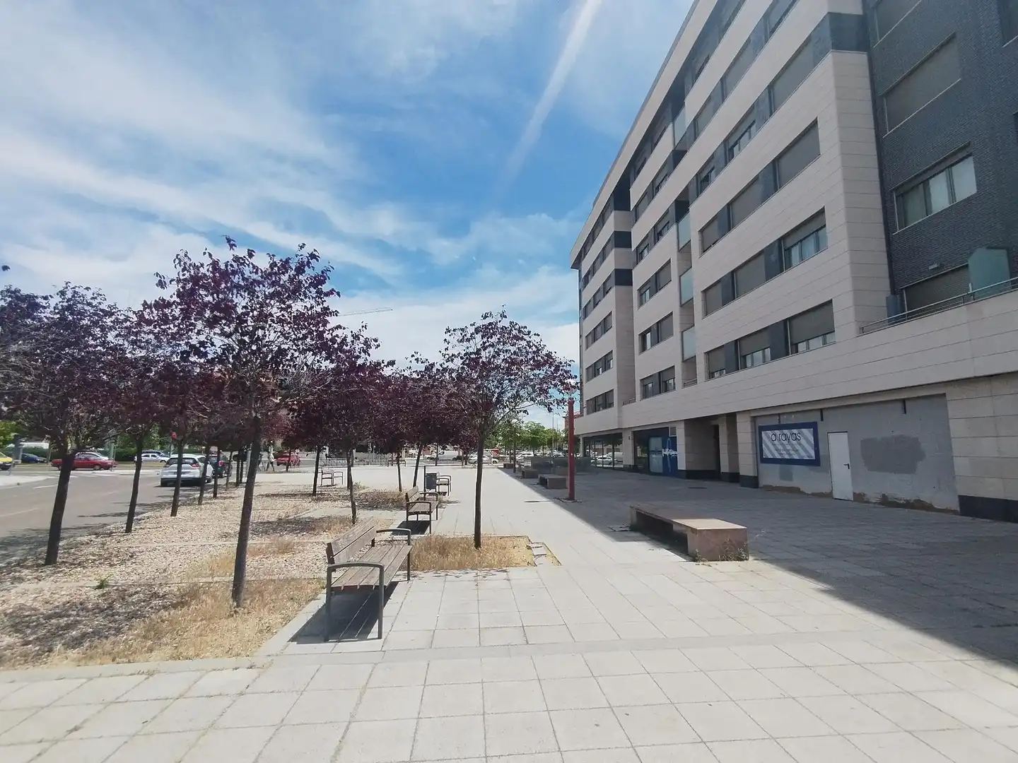 Vista exterior de Piso de alquiler en Valladolid con Calefacción, Parquet y Amueblado