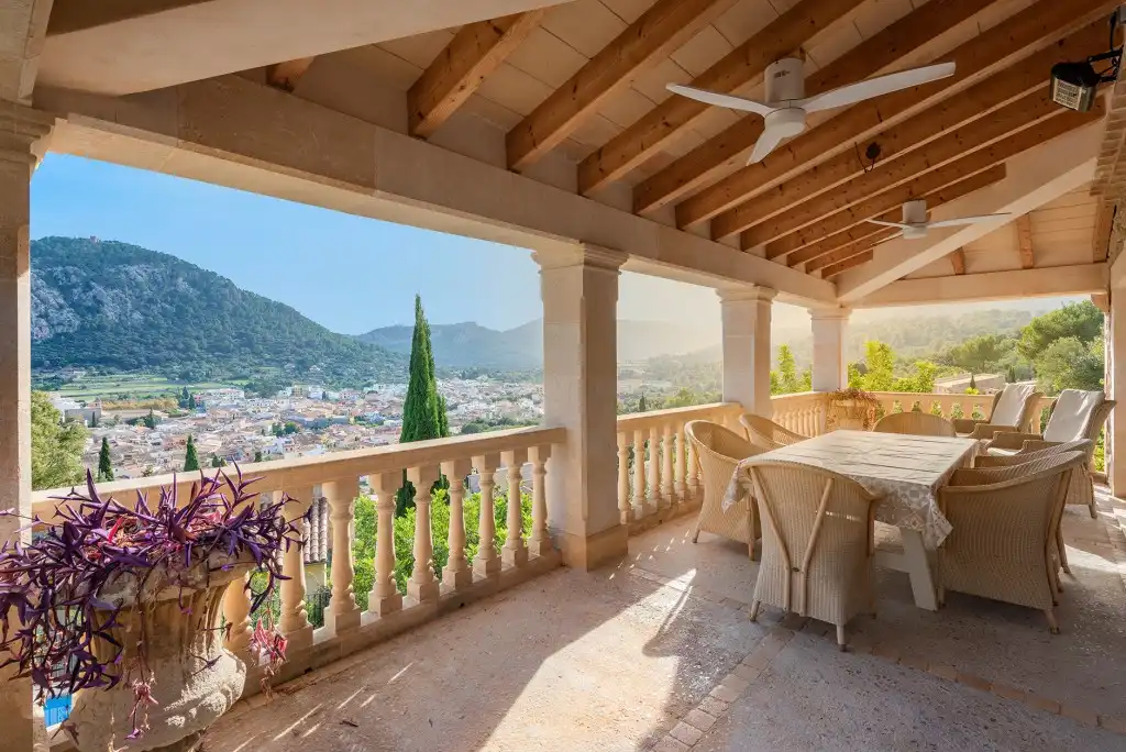 Terrasse von Haus oder Chalet zum Verkauf in Pollença mit Klimaanlage, Heizung und Privatgarten