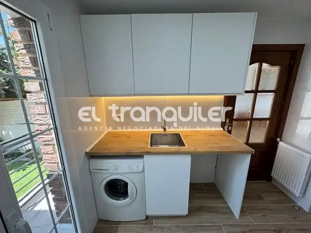 Kitchen of Detached homes for rent in Madrid  with Private garden, Terrace and Swimming Pool