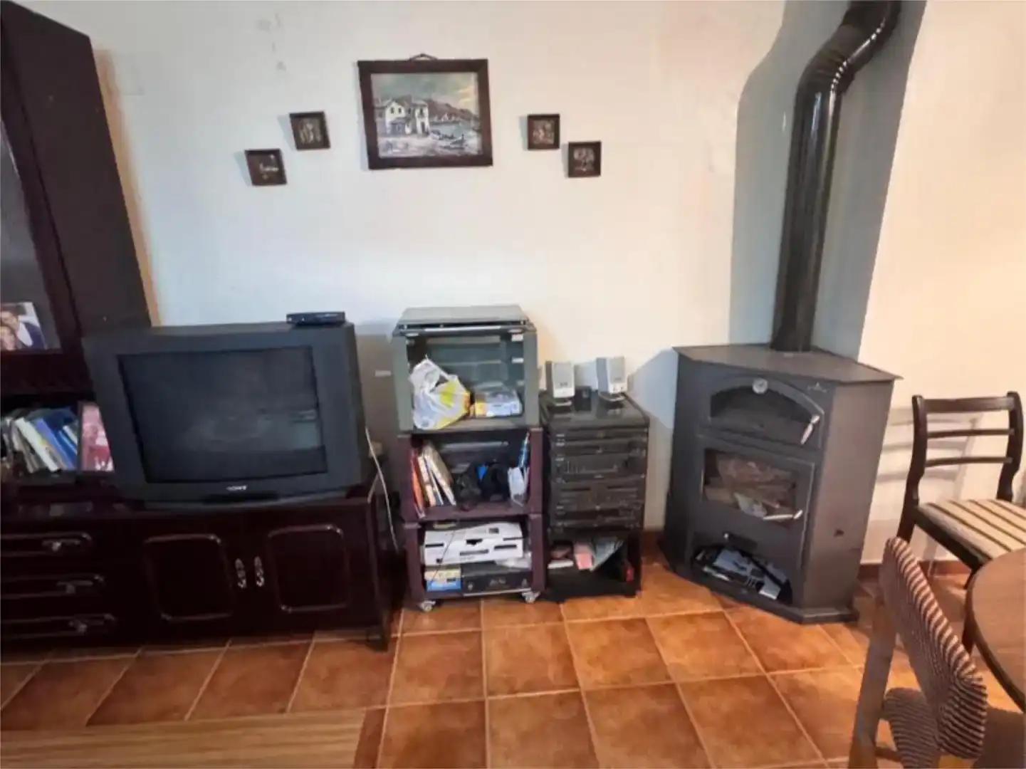 Sala d'estar de Pis en venda en Torrijo de la Cañada amb Aire condicionat, Traster i Moblat