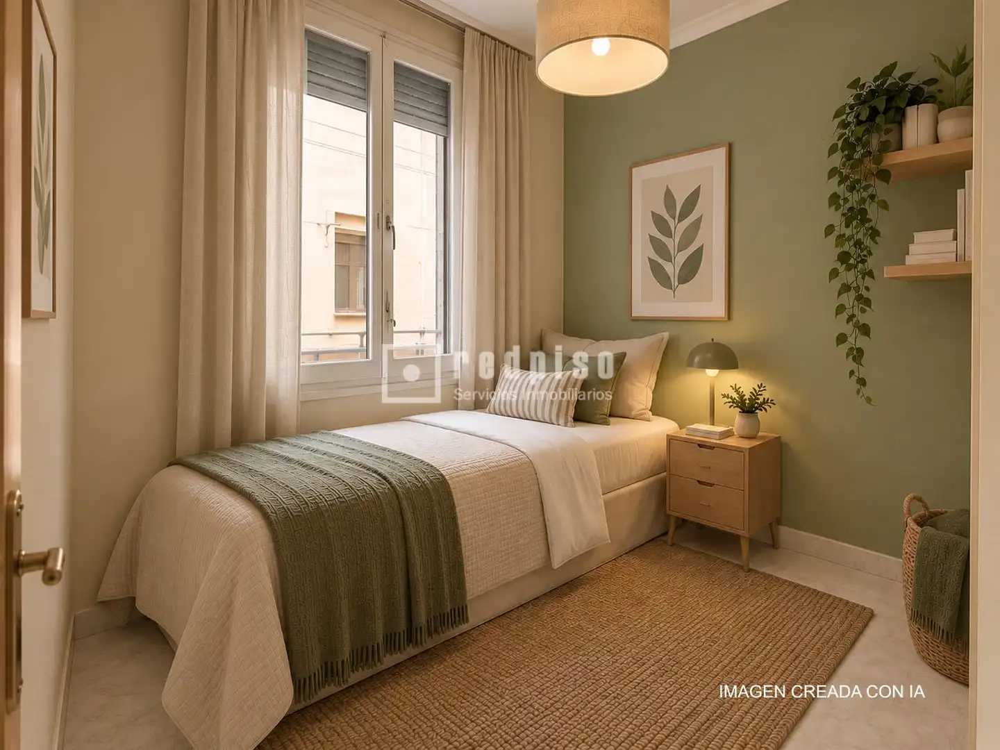Bedroom of Flat for sale in Madrid  with Heating and Terrace