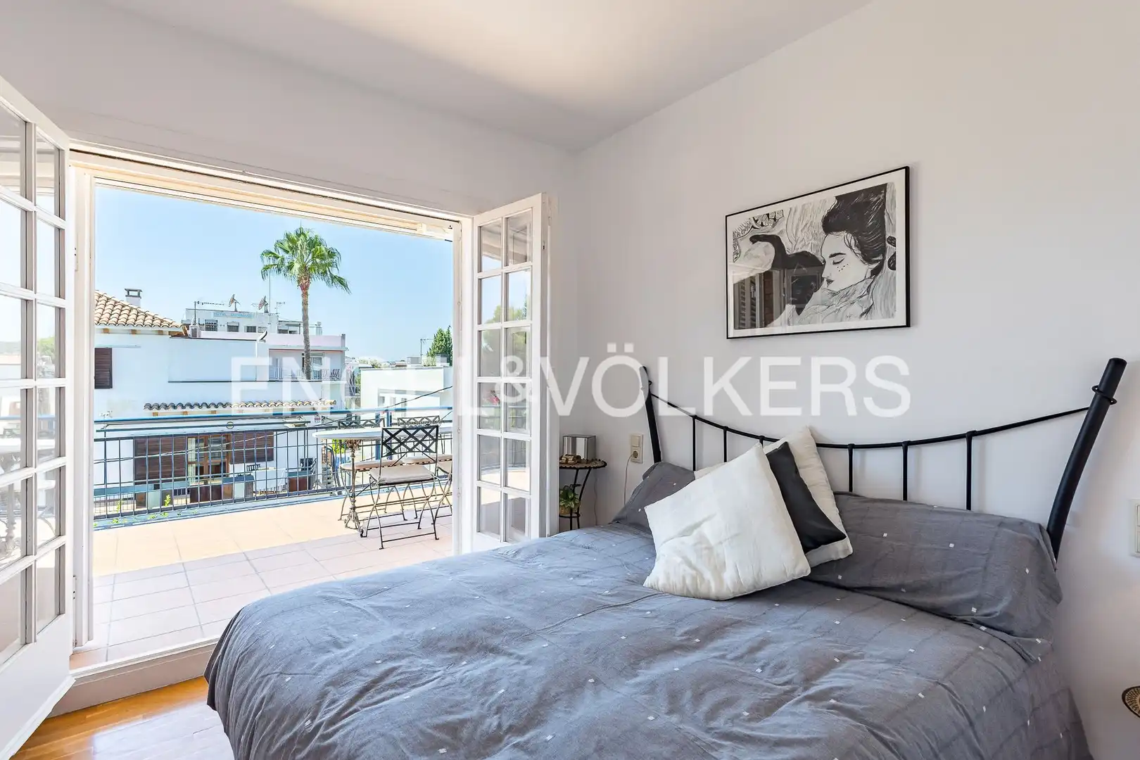 Bedroom of Attic for sale in Sitges  with Heating, Parquet flooring and Terrace