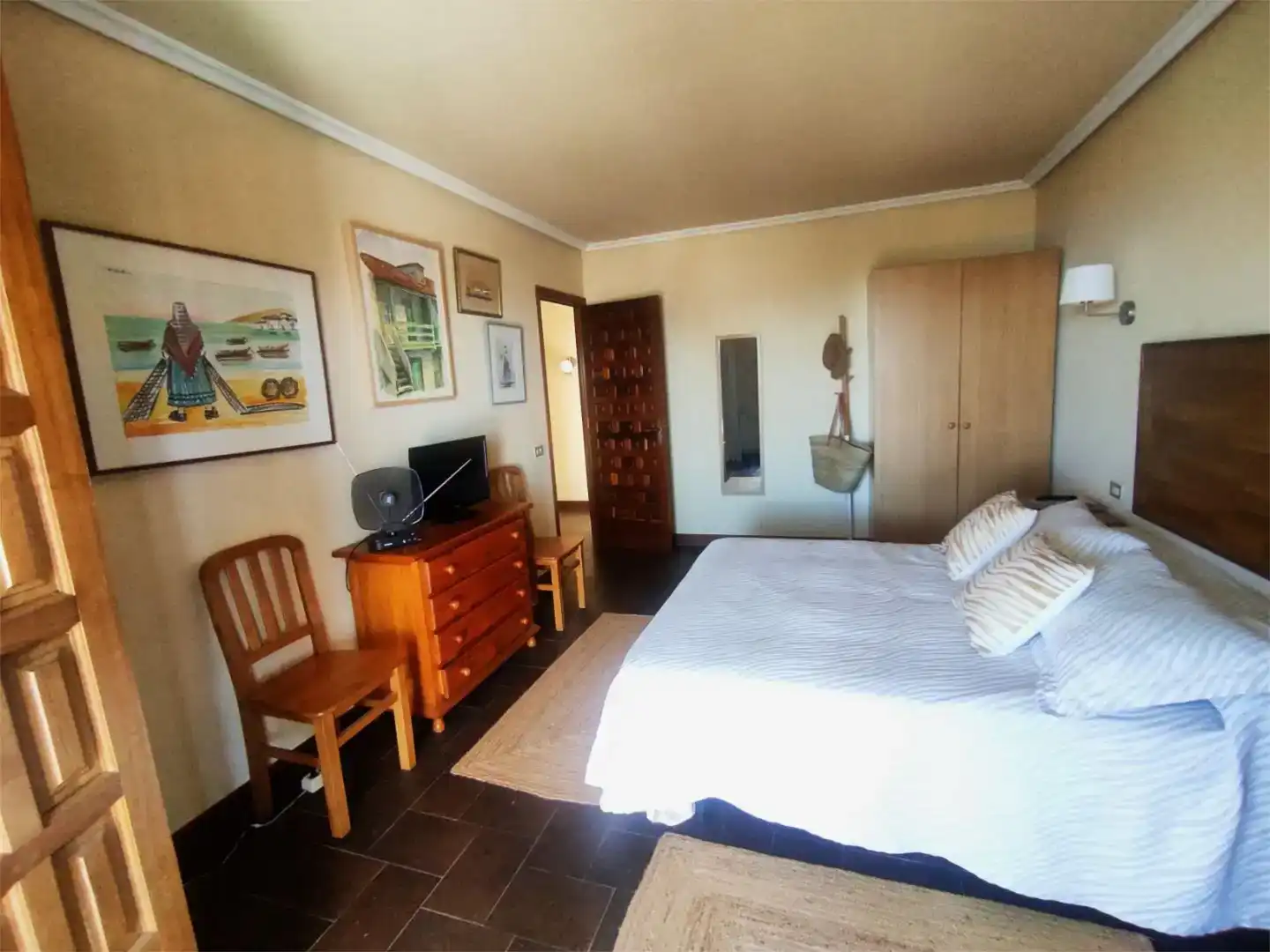 Habitación de Casa o chalet en venta en A Guarda   con Aire acondicionado, Jardín privado y Parquet