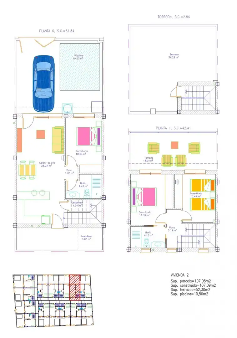 Casa adosada en venta en Jerónimo y Avileses