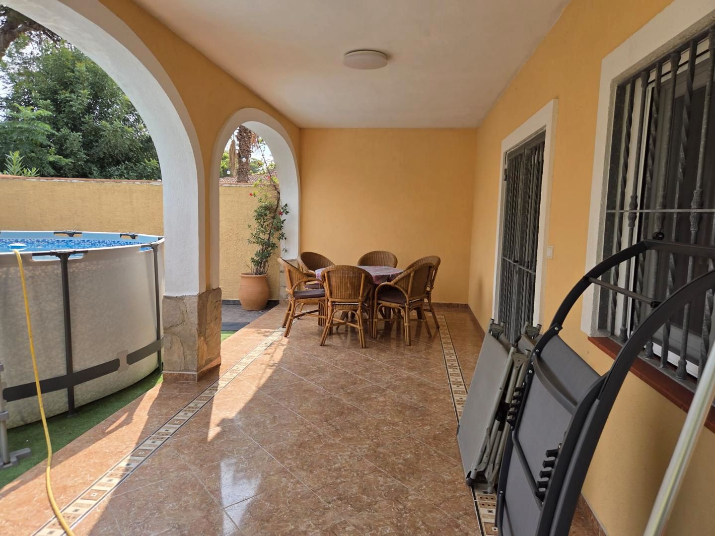 Garden of House or chalet to rent in Dénia  with Air Conditioner, Heating and Private garden
