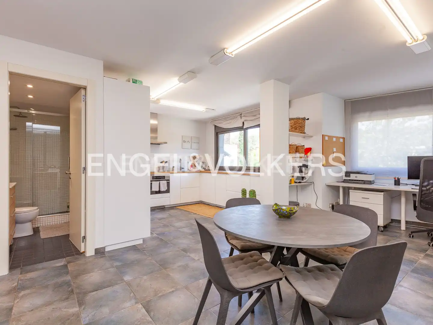Kitchen of Houses for sale in Sant Cugat del Vallès  with Air Conditioner, Heating and Private garden