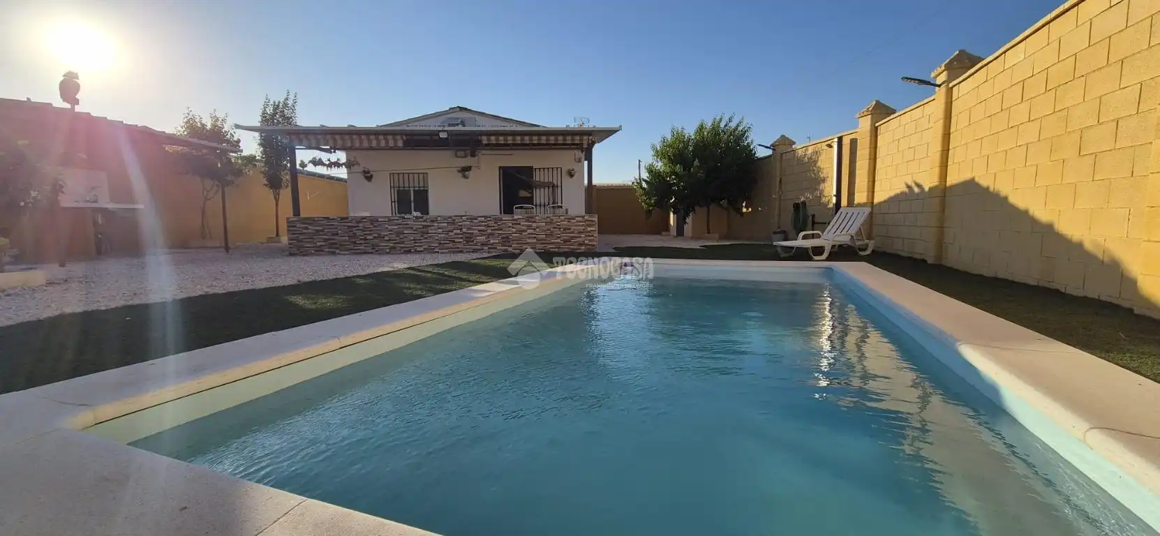 Piscina de Finca rústica en venta en Dos Hermanas con Aire acondicionado y Trastero