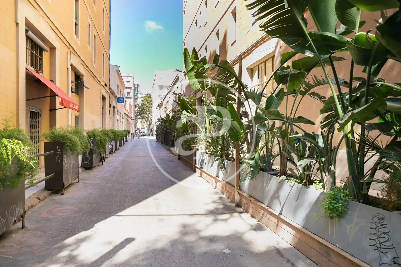 Außenansicht von Wohnung zum Verkauf in Barcelona mit Klimaanlage und Heizung