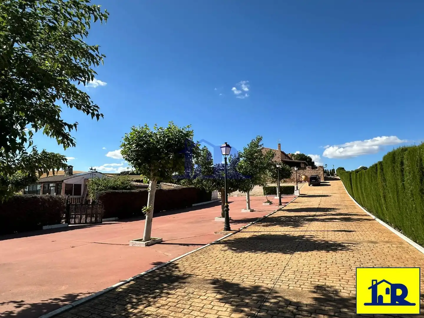Exterior view of Houses for sale in Villar de Olalla  with Heating, Terrace and Storage room