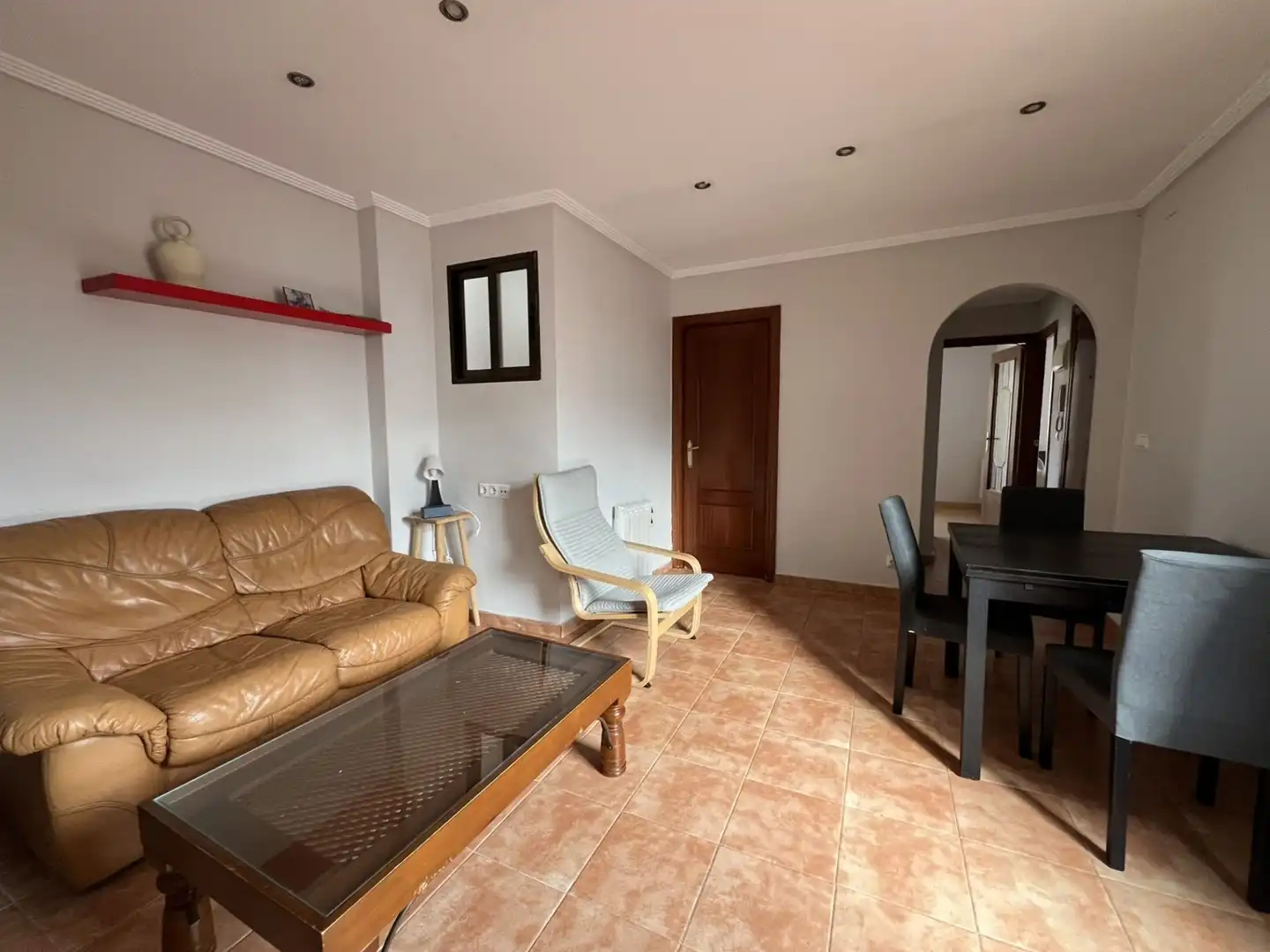 Sala de estar de Piso en venta en Alcoy / Alcoi con Calefacción y Amueblado