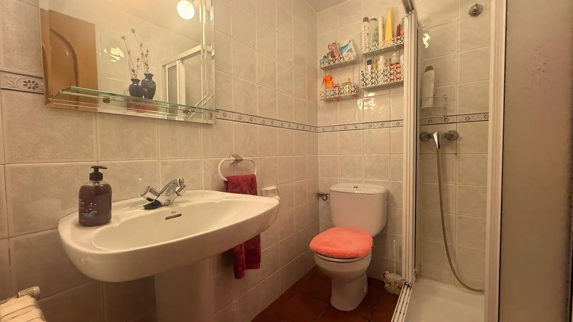 Baño de Casa o chalet en venta en Leiro con Jardín privado, Terraza y Trastero