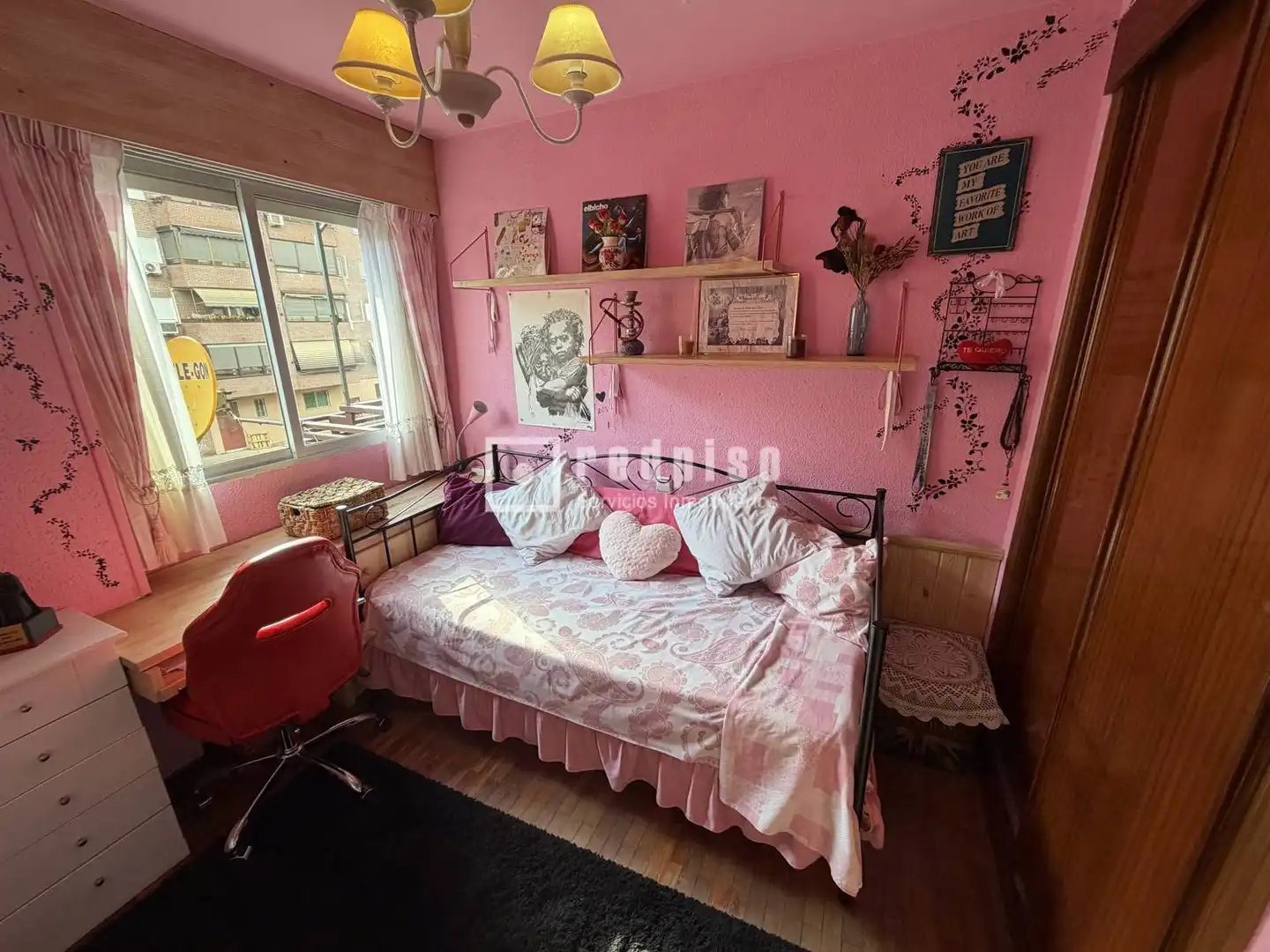 Habitación de Piso en venta en Madrid con Calefacción, Parquet y Terraza