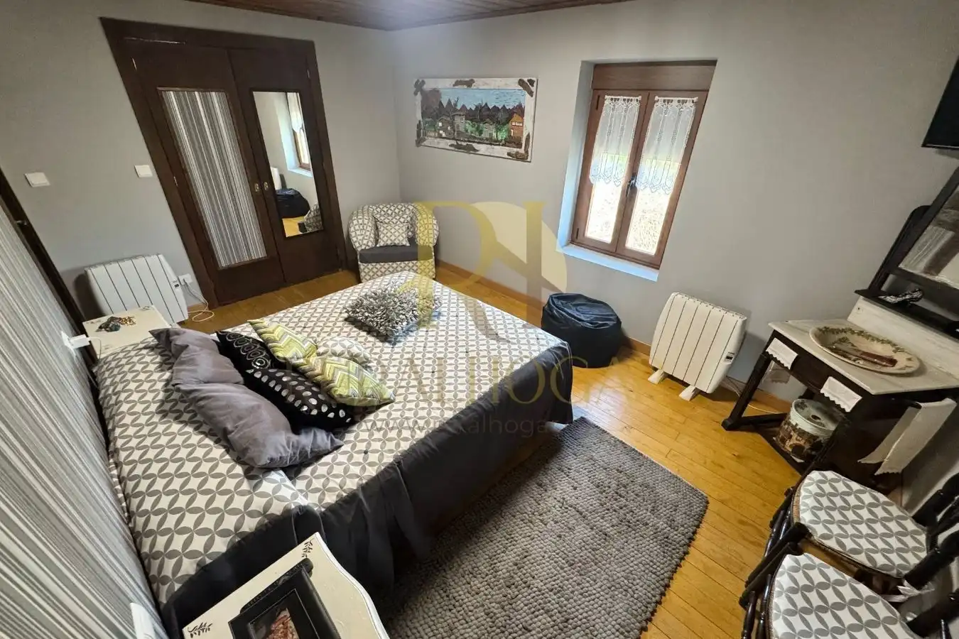 Habitación de Casa o chalet en venta en Gradefes con Calefacción, Parquet y Amueblado