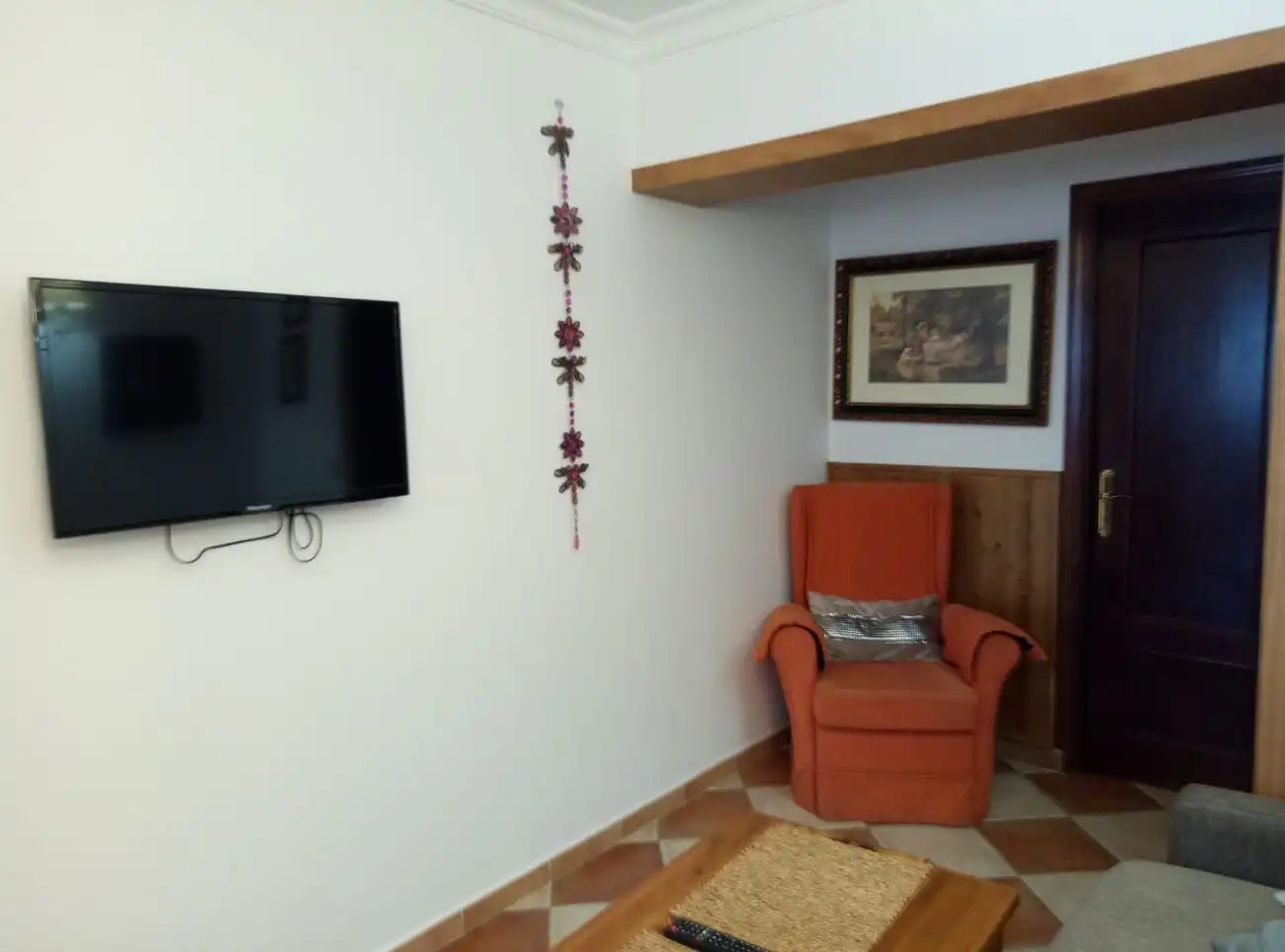Sala d'estar de Apartament en venda en Conil de la Frontera amb Aire condicionat i Moblat