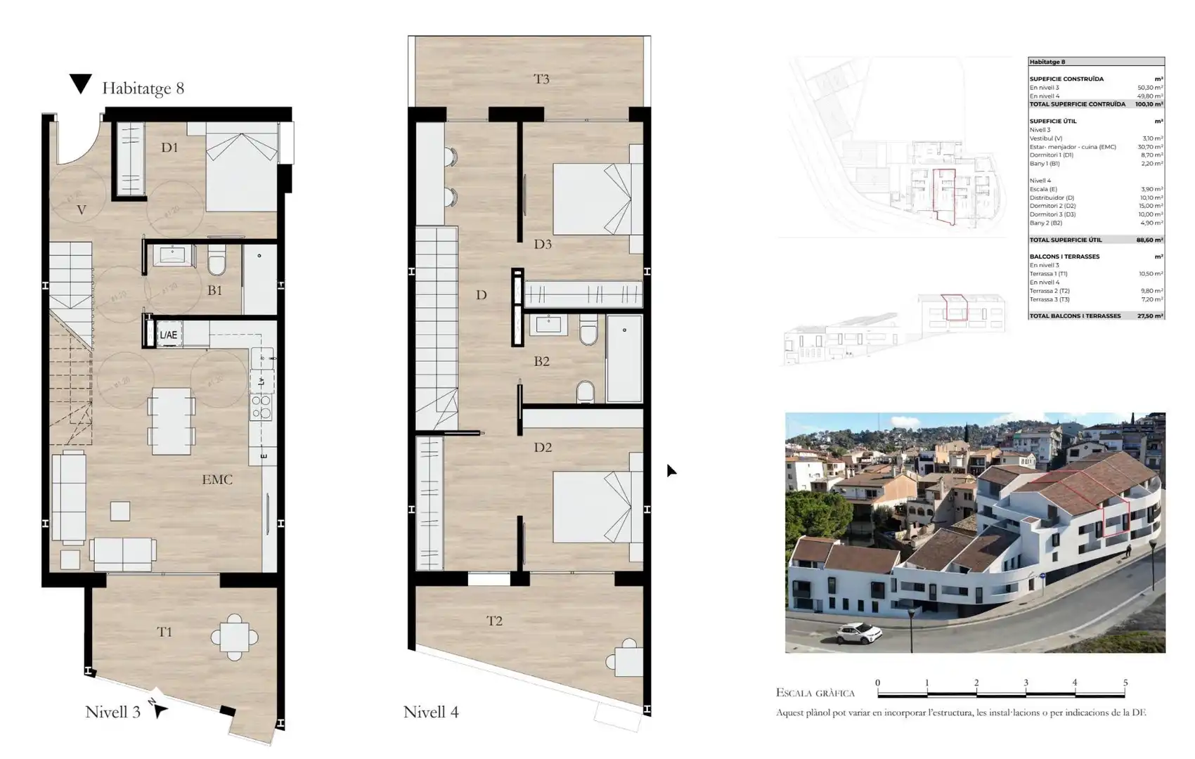 Dúplex en venta en Castellví de Rosanes
