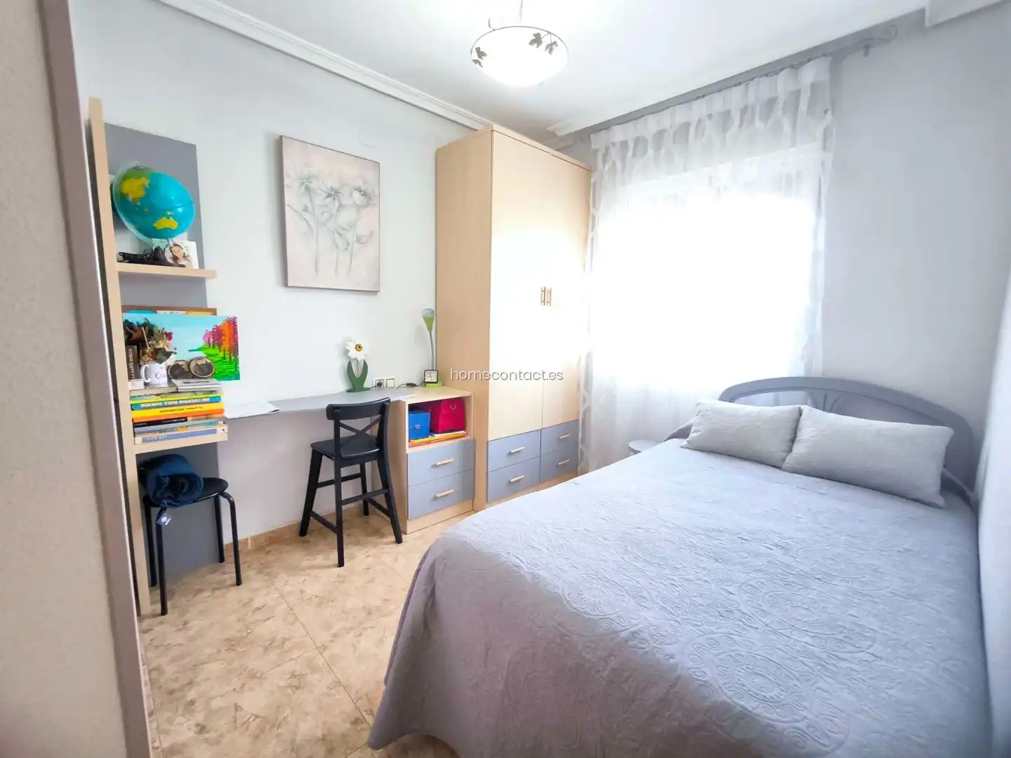 Schlafzimmer von Einfamilien-Reihenhaus zum Verkauf in La Nucia mit Klimaanlage, Internet und Gemeinschaftspool