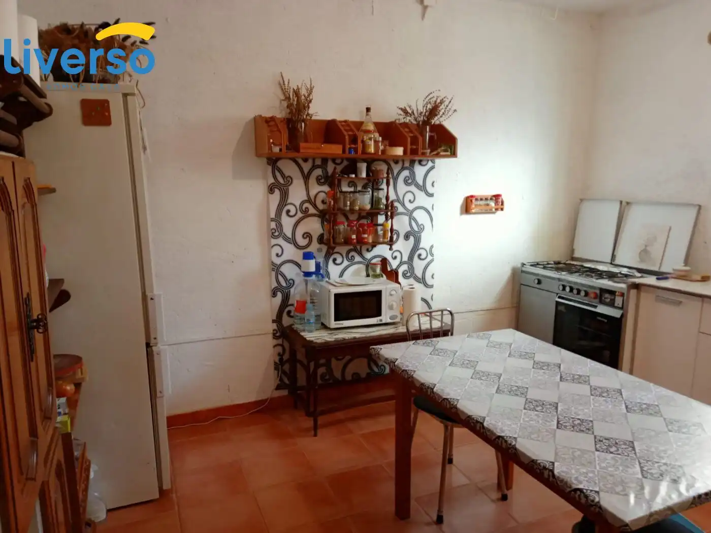 Cocina de Casa o chalet en venta en Mambrilla de Castrejón con Calefacción, Jardín privado y Trastero