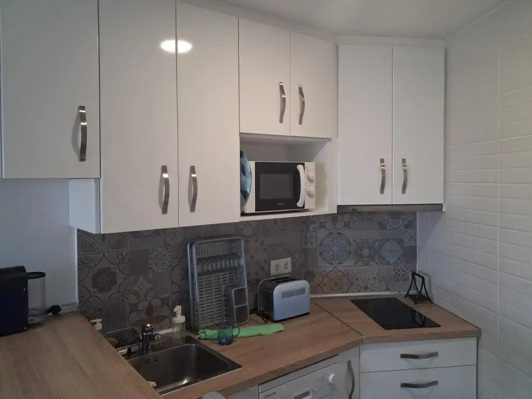 Küche von Wohnung zum Verkauf in Torremolinos mit Klimaanlage, Heizung und Schwimmbad
