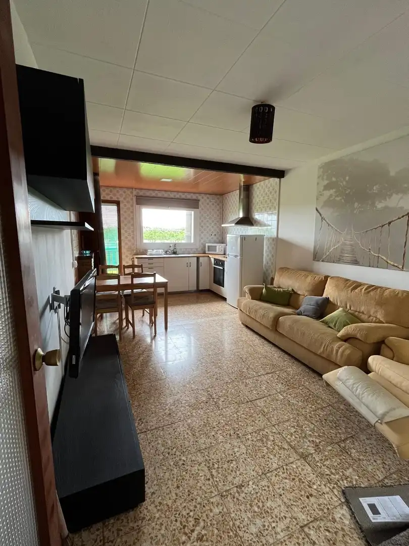 Sala de estar de Casa o chalet en venta en Almatret con Terraza y Trastero